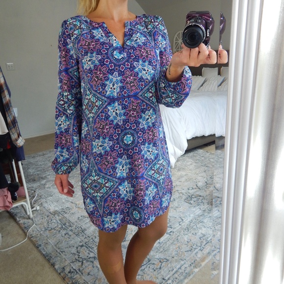 Pink Owl Long-Sleeve Dress - Picture 5 of 7